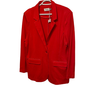 Nwt’s Fransa Bright Coral Colour Blazer Size 46